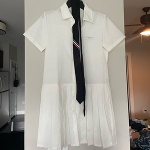 White school girl uniform